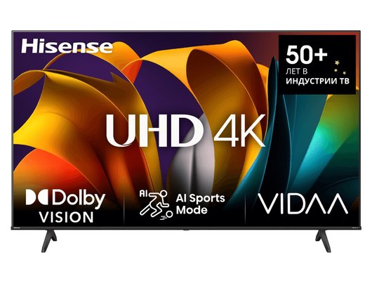4K (Ultra HD) Smart телевизор HISENSE 55A6N